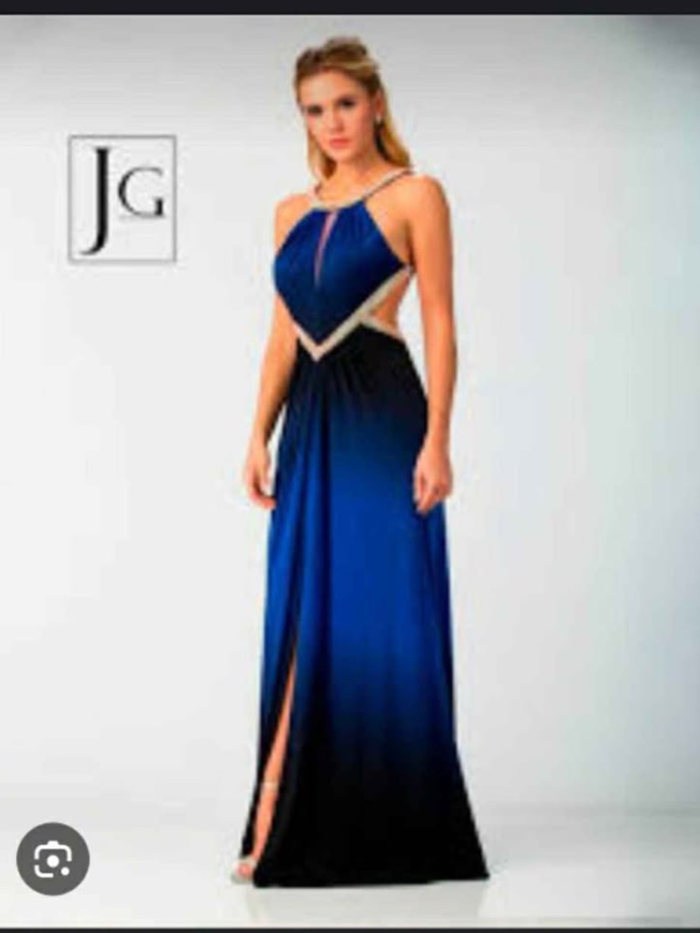 Blue Grad or Formal Gown